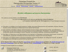 Tablet Screenshot of geologieverein.eisenachonline.de
